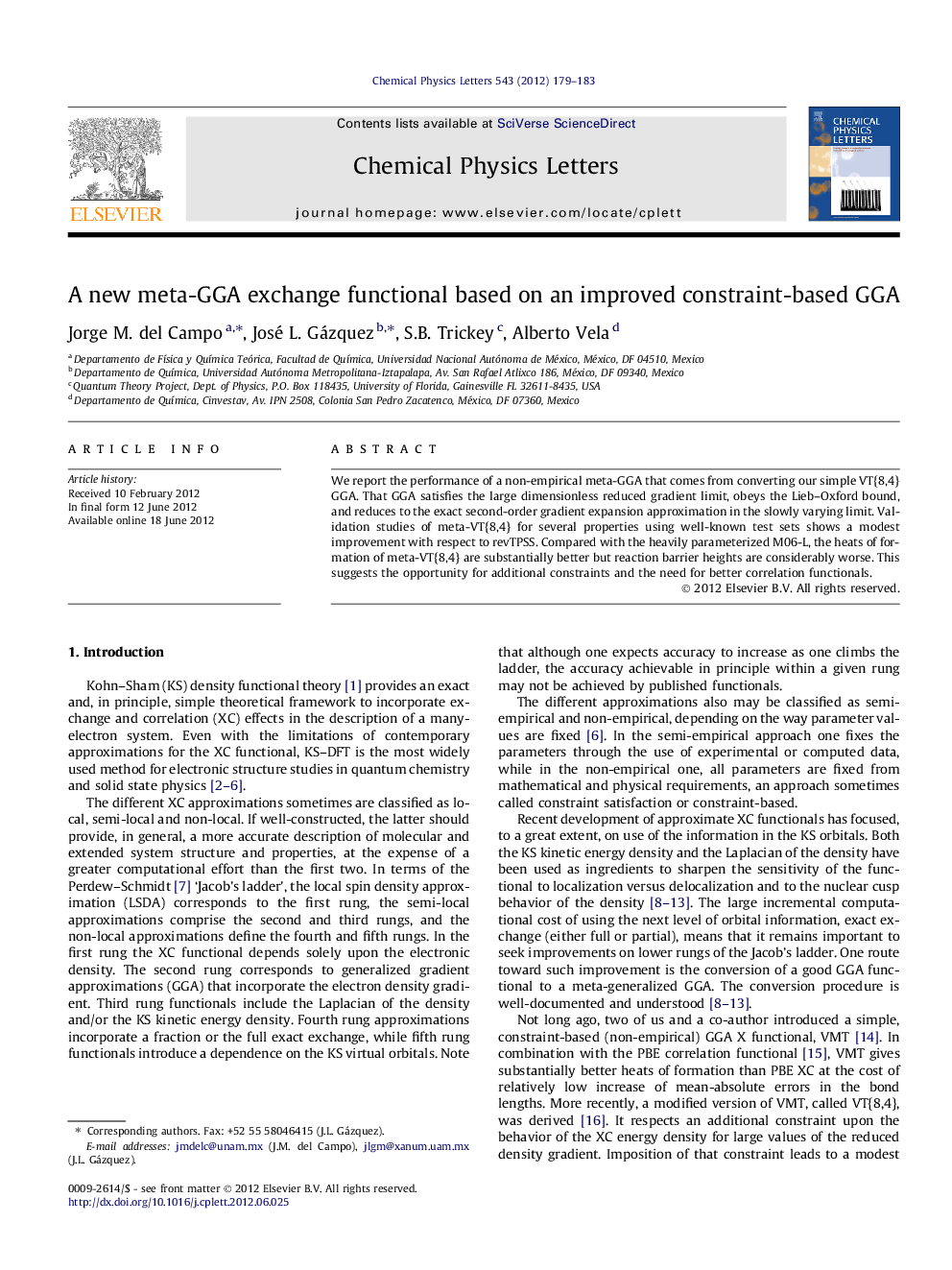 A new meta-GGA exchange functional based on an improved constraint-based GGA