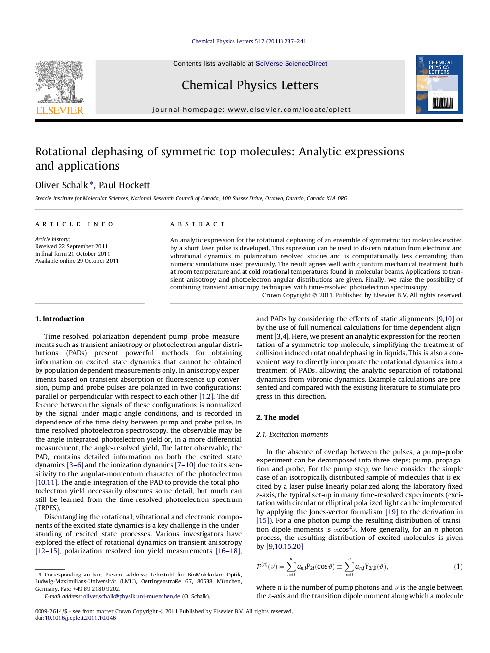 Rotational dephasing of symmetric top molecules: Analytic expressions and applications
