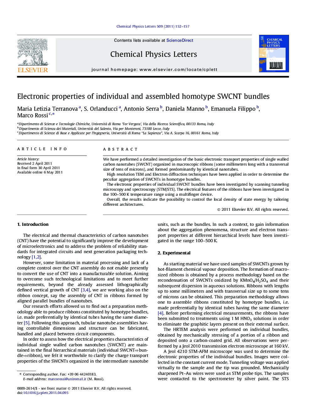 Electronic properties of individual and assembled homotype SWCNT bundles