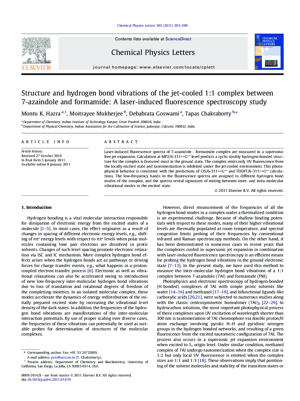 Structure and hydrogen bond vibrations of the jet-cooled 1:1 complex between 7-azaindole and formamide: A laser-induced fluorescence spectroscopy study