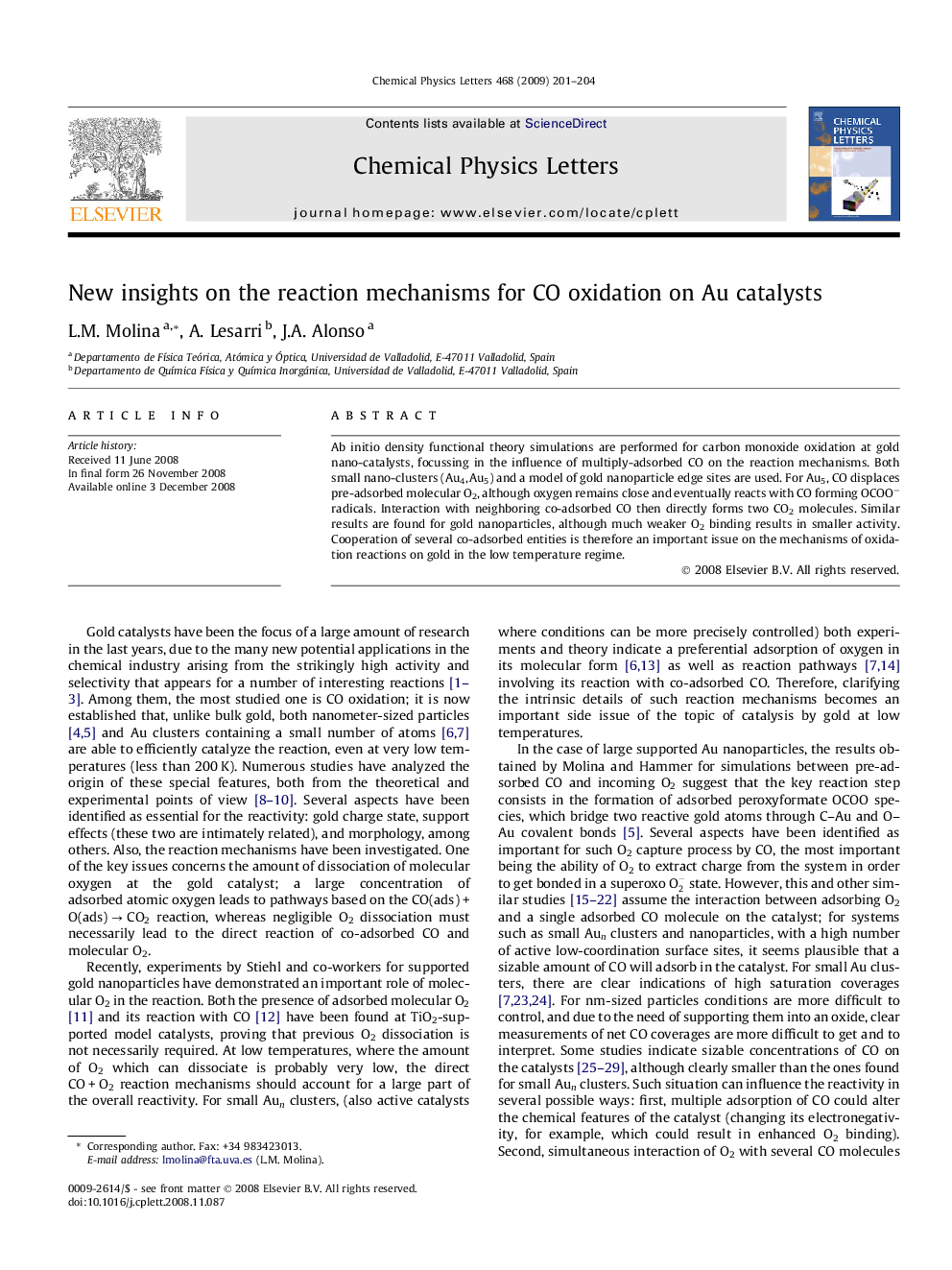 New insights on the reaction mechanisms for CO oxidation on Au catalysts