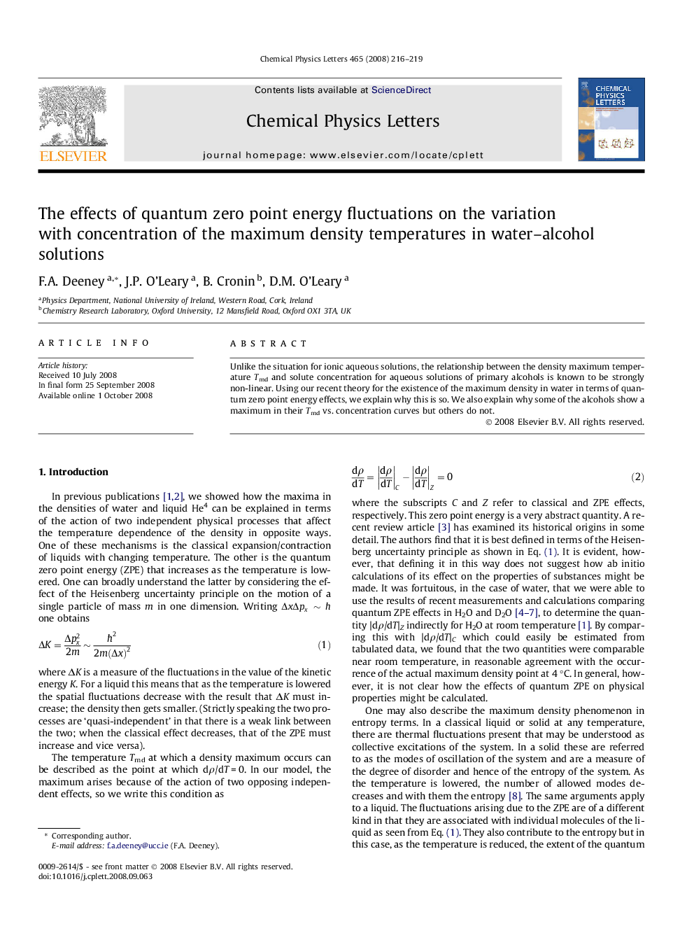 The effects of quantum zero point energy fluctuations on the variation with concentration of the maximum density temperatures in water-alcohol solutions
