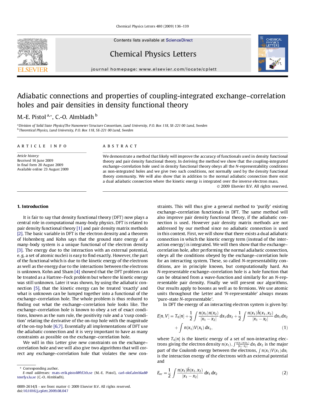 Adiabatic connections and properties of coupling-integrated exchange-correlation holes and pair densities in density functional theory