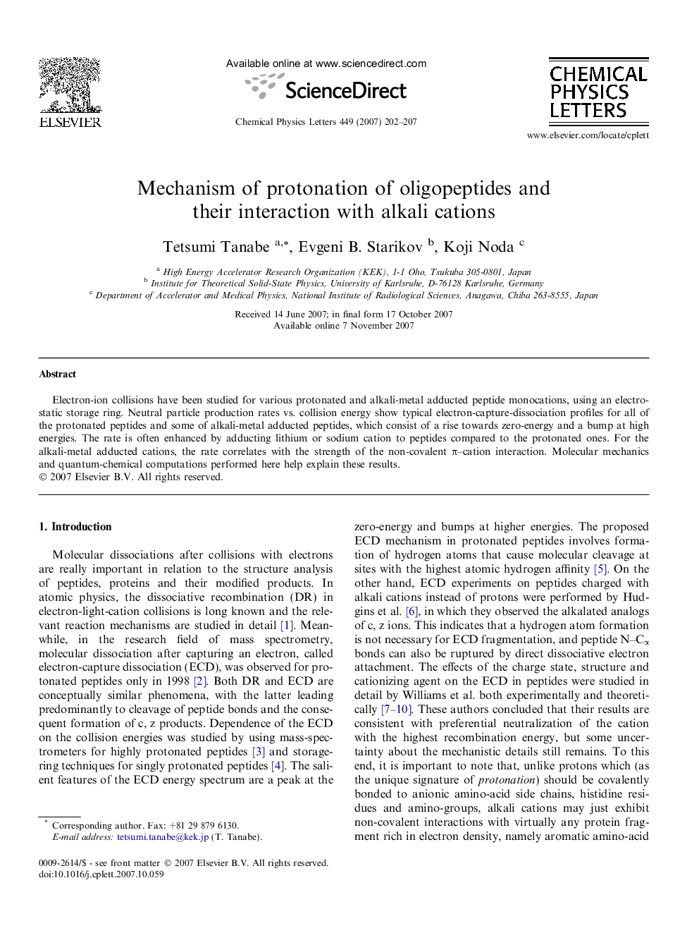 Mechanism of protonation of oligopeptides and their interaction with alkali cations
