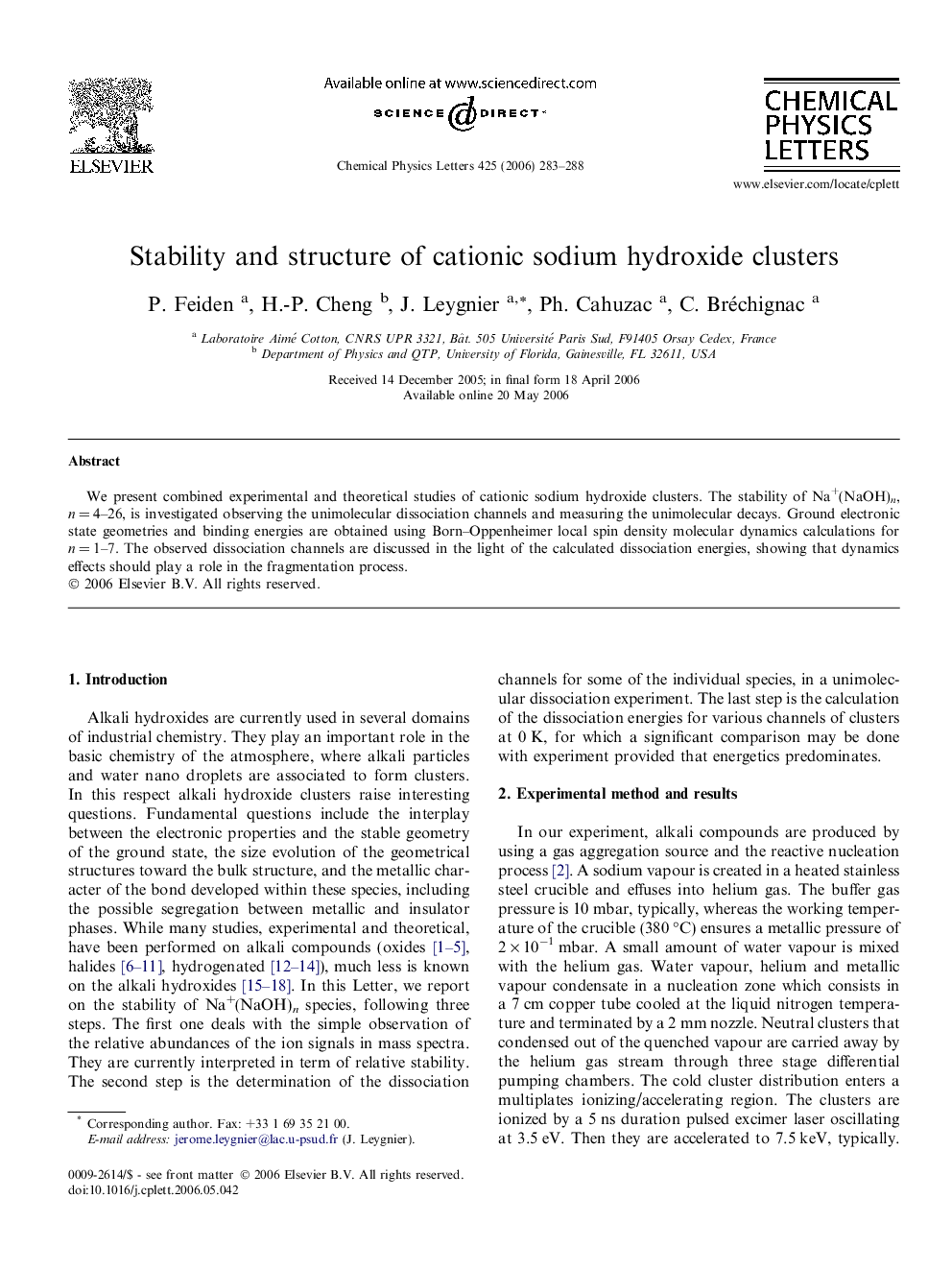 Stability and structure of cationic sodium hydroxide clusters