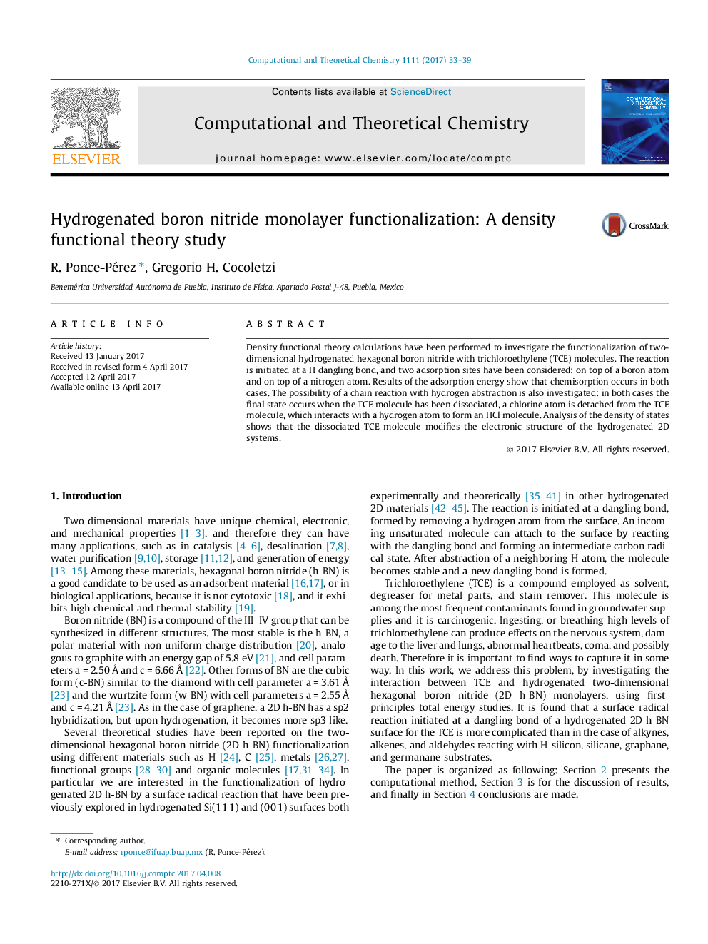 Hydrogenated boron nitride monolayer functionalization: A density functional theory study