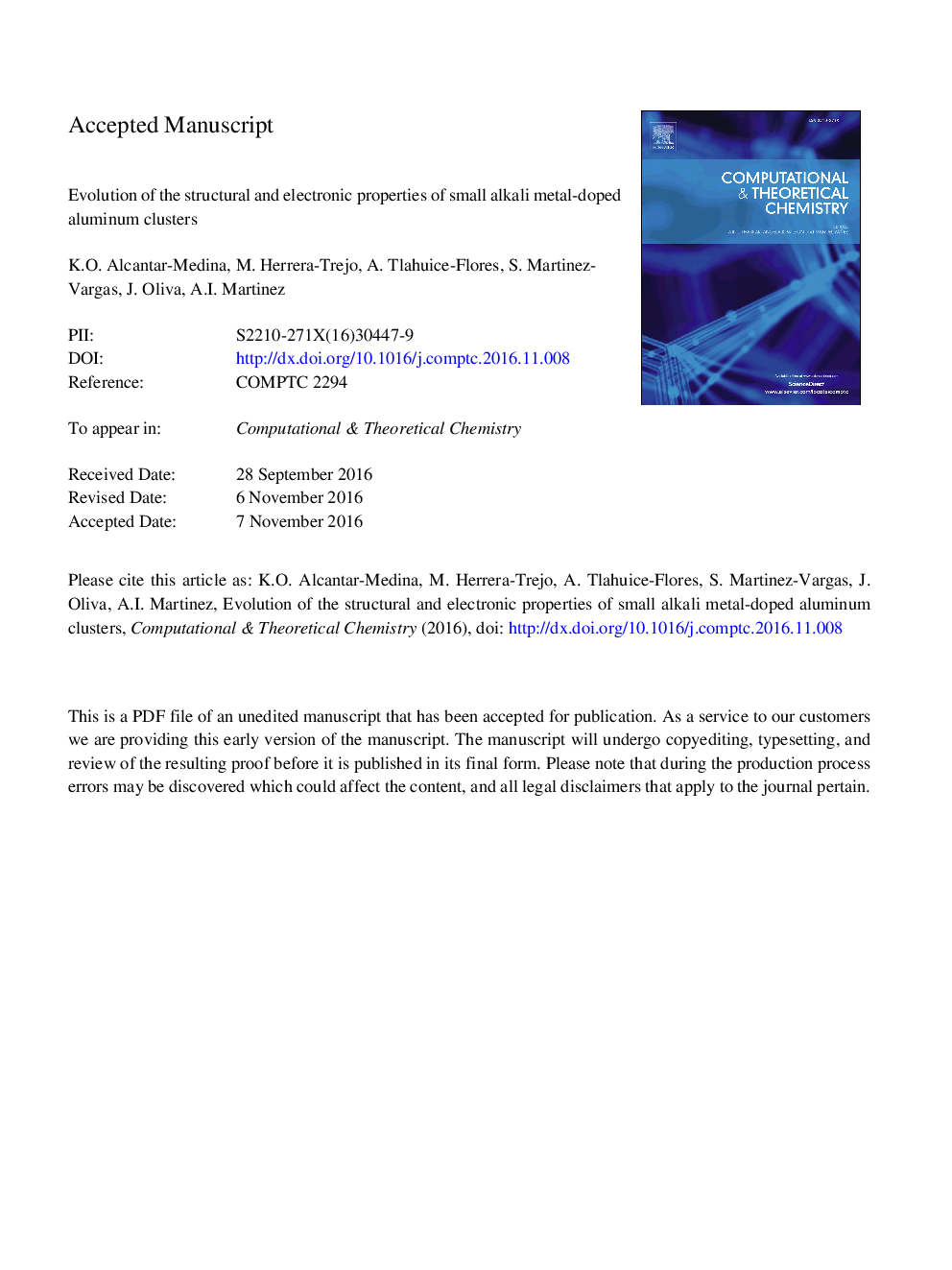 Evolution of the structural and electronic properties of small alkali metal-doped aluminum clusters