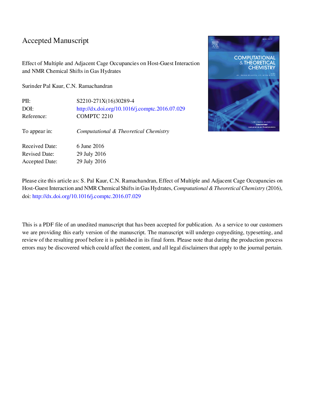 Effect of multiple and adjacent cage occupancies on host-guest interaction and NMR chemical shifts in gas hydrates