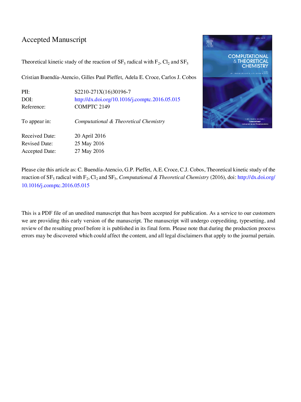 Theoretical kinetic study of the reaction of SF5 radical with F2, Cl2 and SF5