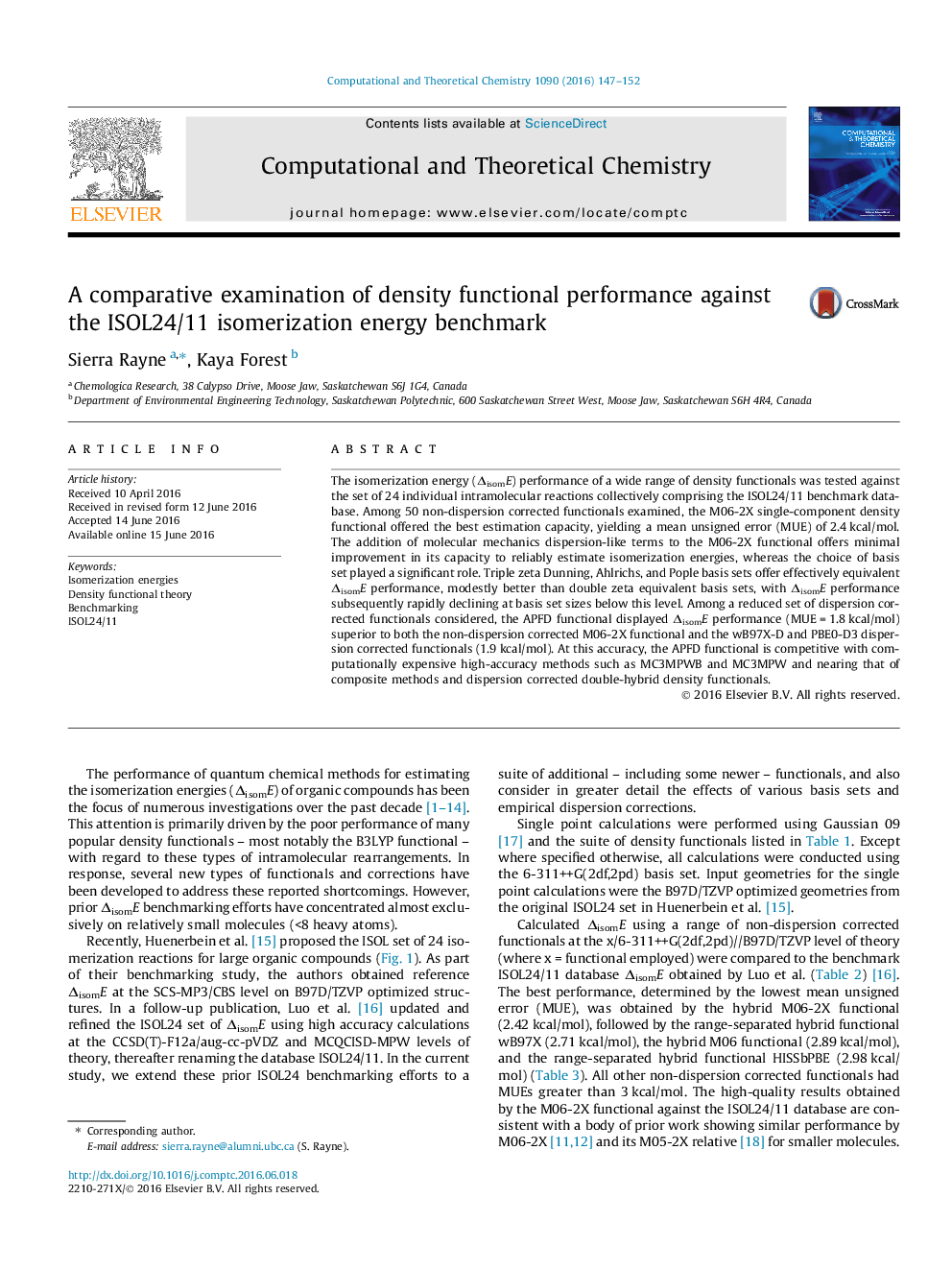 A comparative examination of density functional performance against the ISOL24/11 isomerization energy benchmark