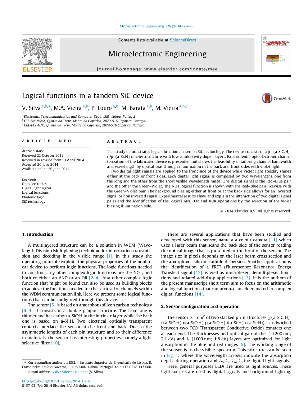 Logical functions in a tandem SiC device