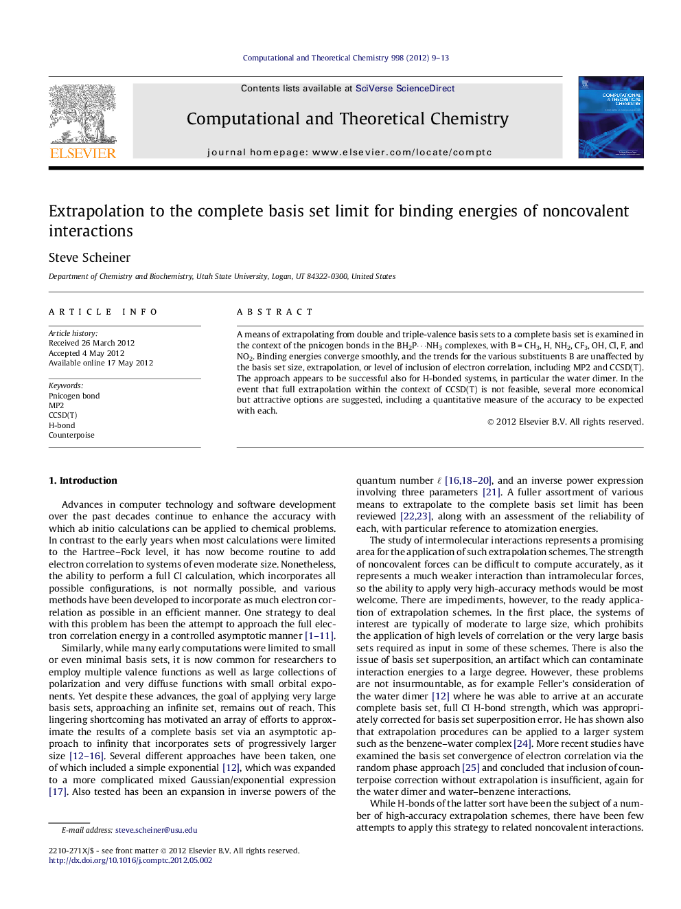 Extrapolation to the complete basis set limit for binding energies of noncovalent interactions