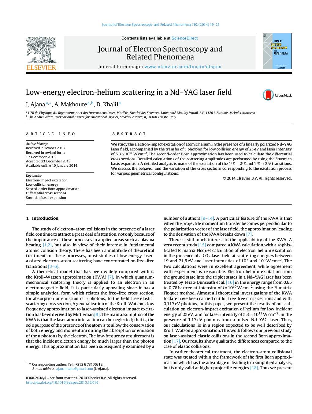 Low-energy electron-helium scattering in a Nd-YAG laser field