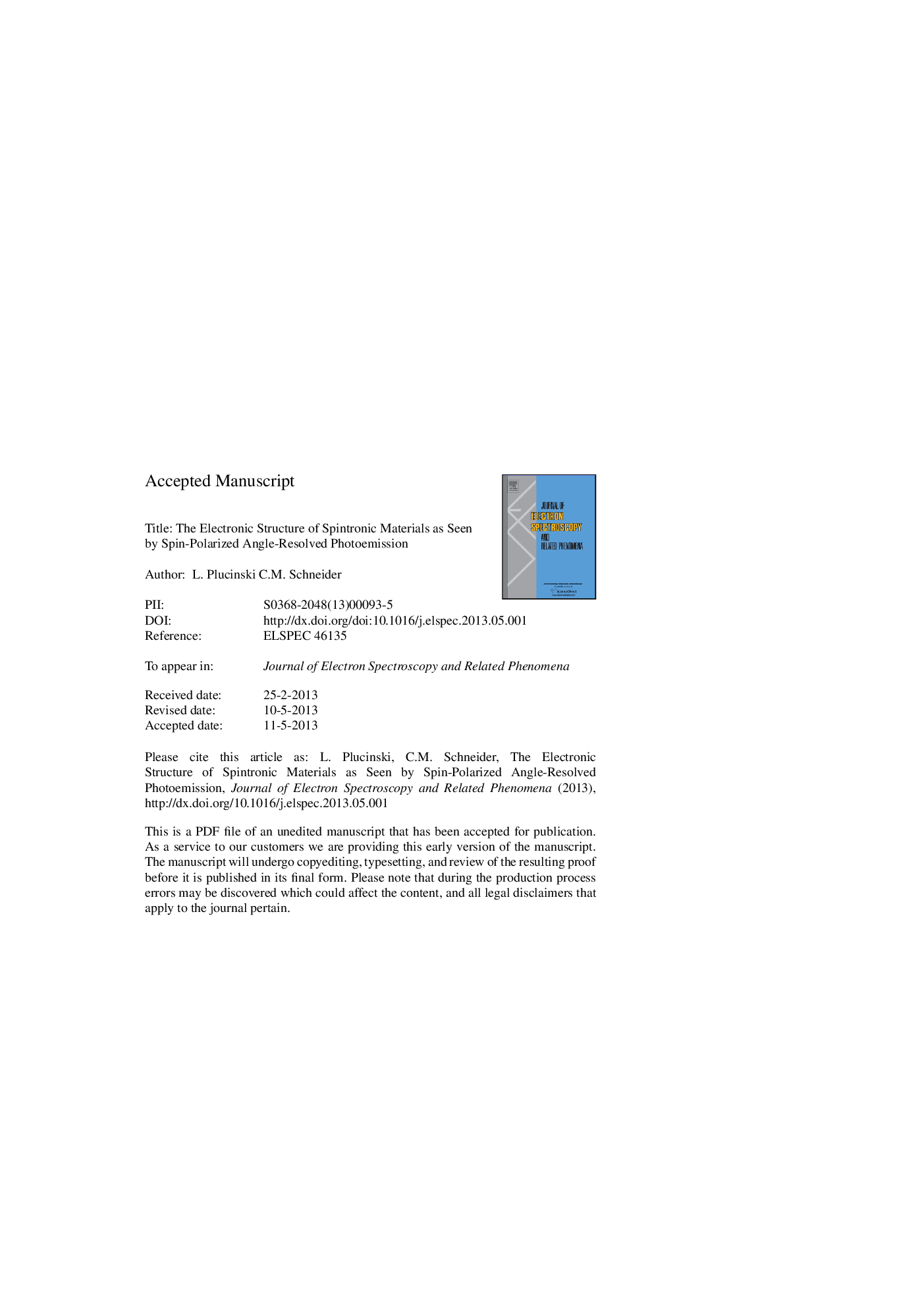 The electronic structure of spintronic materials as seen by spin-polarized angle-resolved photoemission