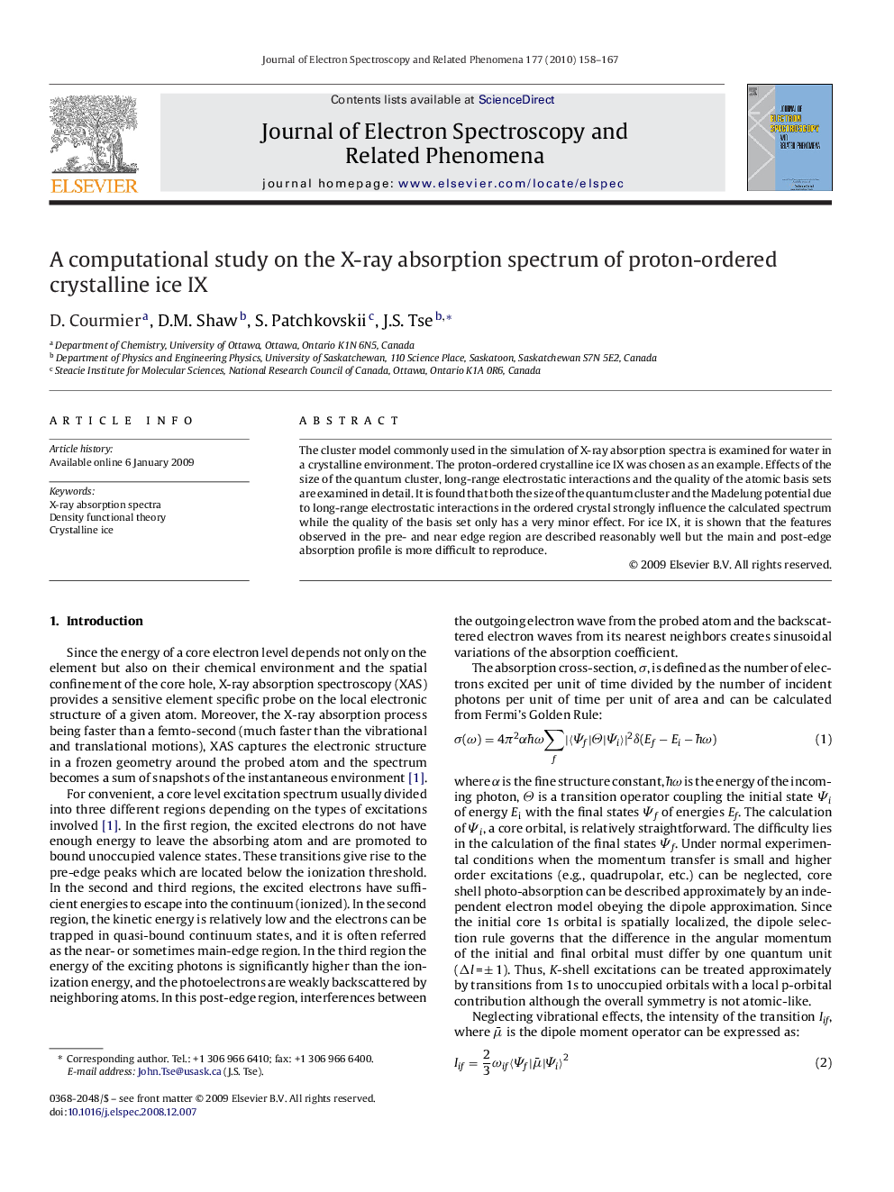 A computational study on the X-ray absorption spectrum of proton-ordered crystalline ice IX