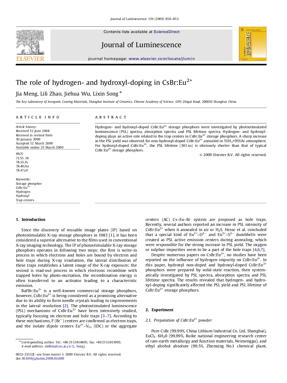 The role of hydrogen- and hydroxyl-doping in CsBr:Eu2+