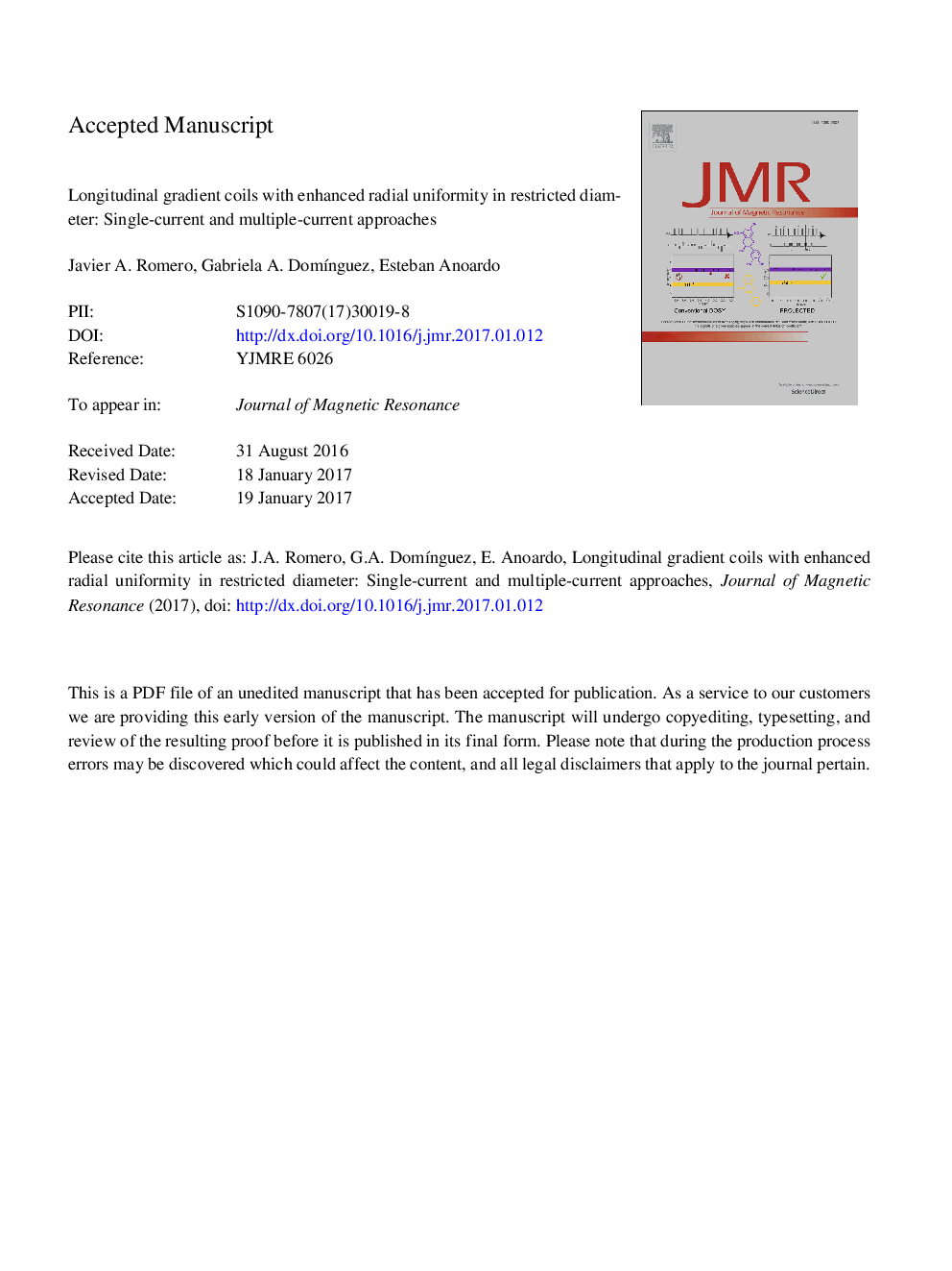 Longitudinal gradient coils with enhanced radial uniformity in restricted diameter: Single-current and multiple-current approaches