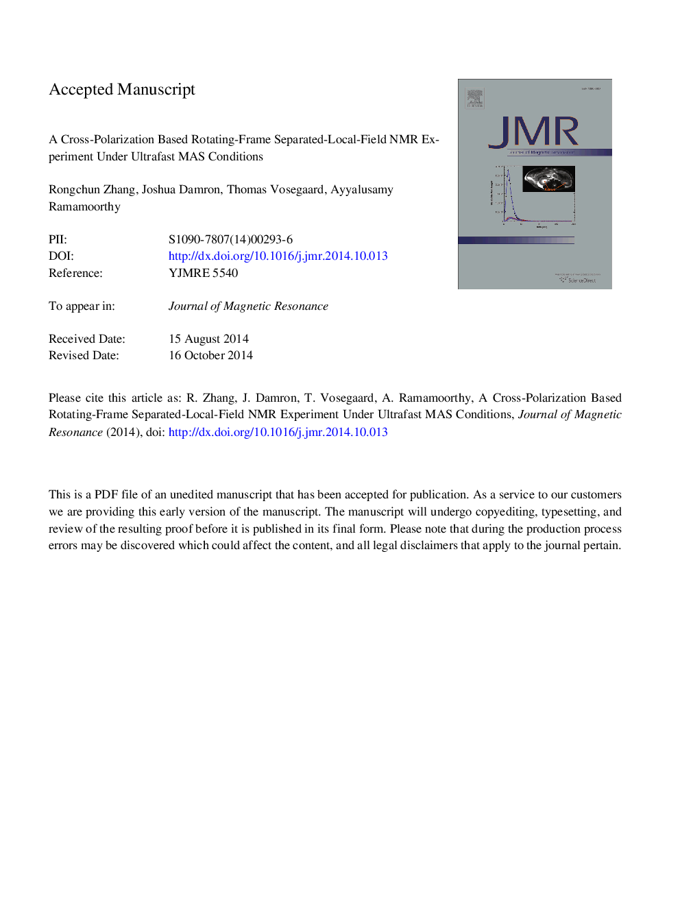 A cross-polarization based rotating-frame separated-local-field NMR experiment under ultrafast MAS conditions