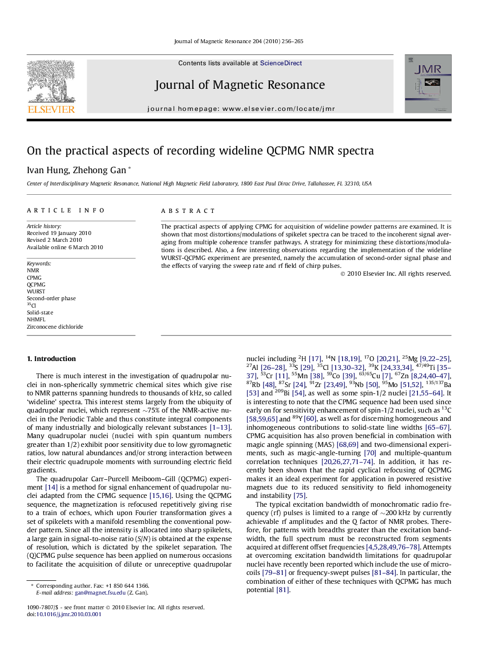 On the practical aspects of recording wideline QCPMG NMR spectra