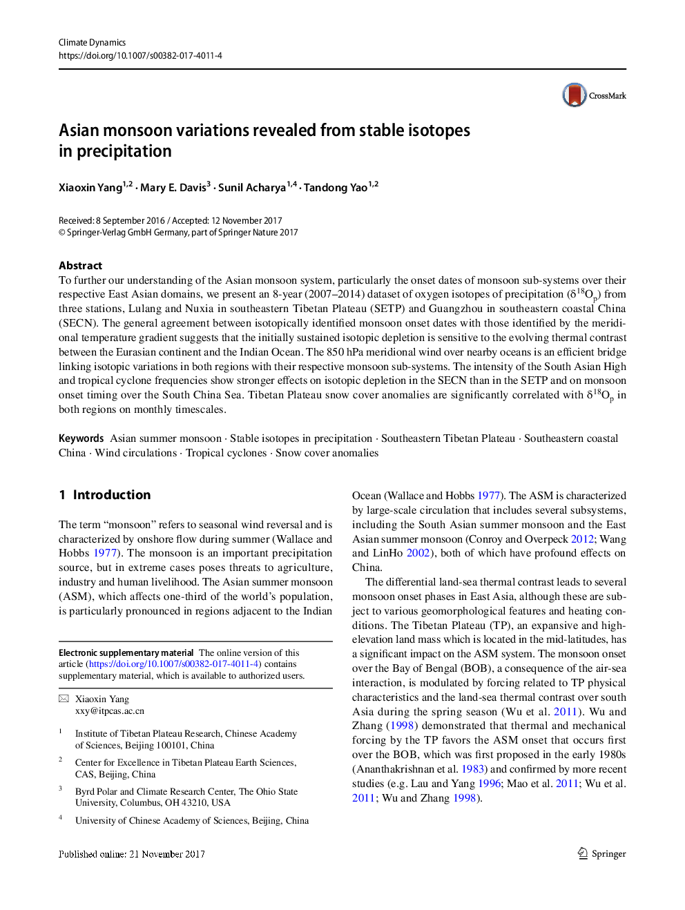 حلالیت بنزوین در سه مخلوط حلال دوتایی و بررسی تعاملات بین مولکولی با شبیه سازی دینامیکی مولکولی 