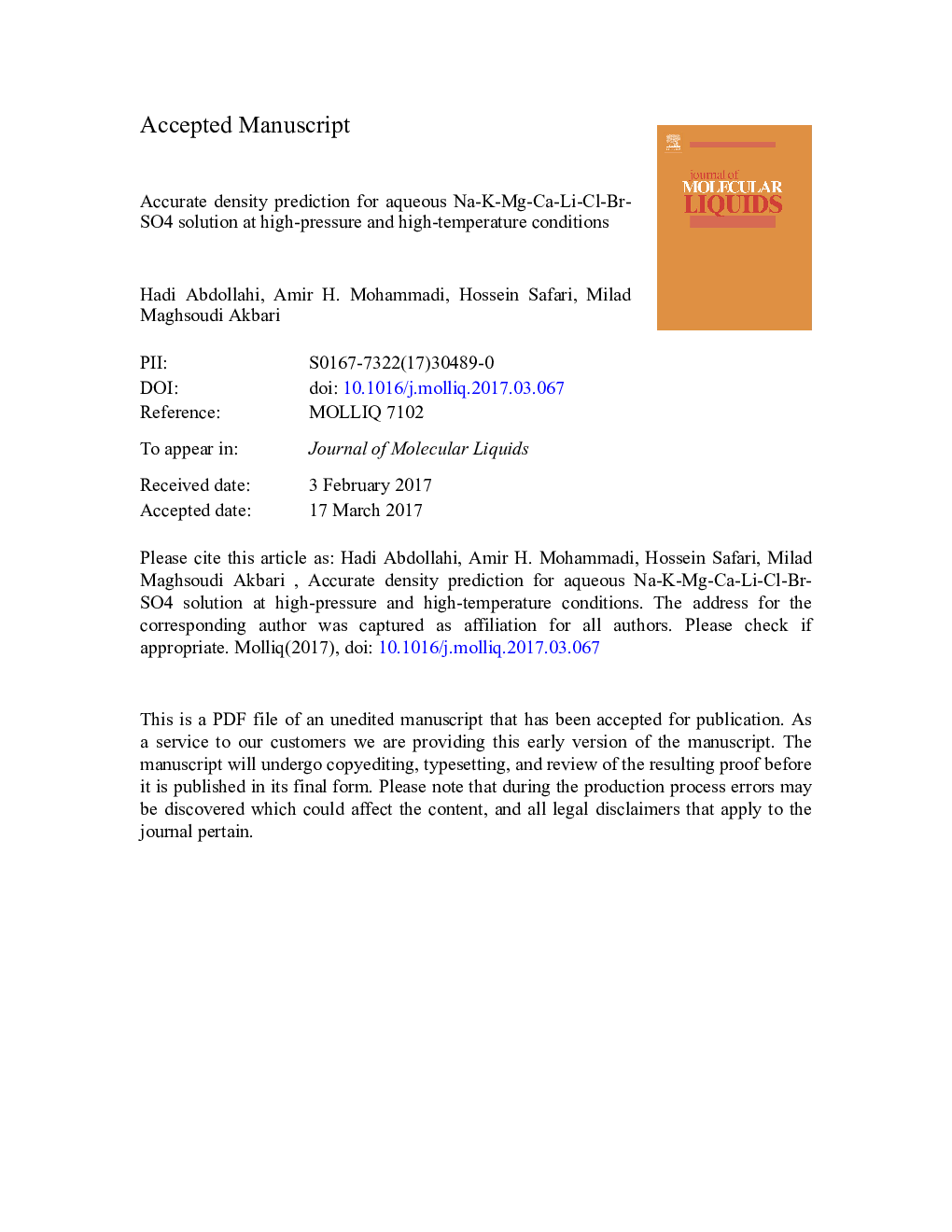 Accurate density prediction for aqueous Na-K-Mg-Ca-Li-Cl-Br-SO4 solution at high-pressure and high-temperature conditions