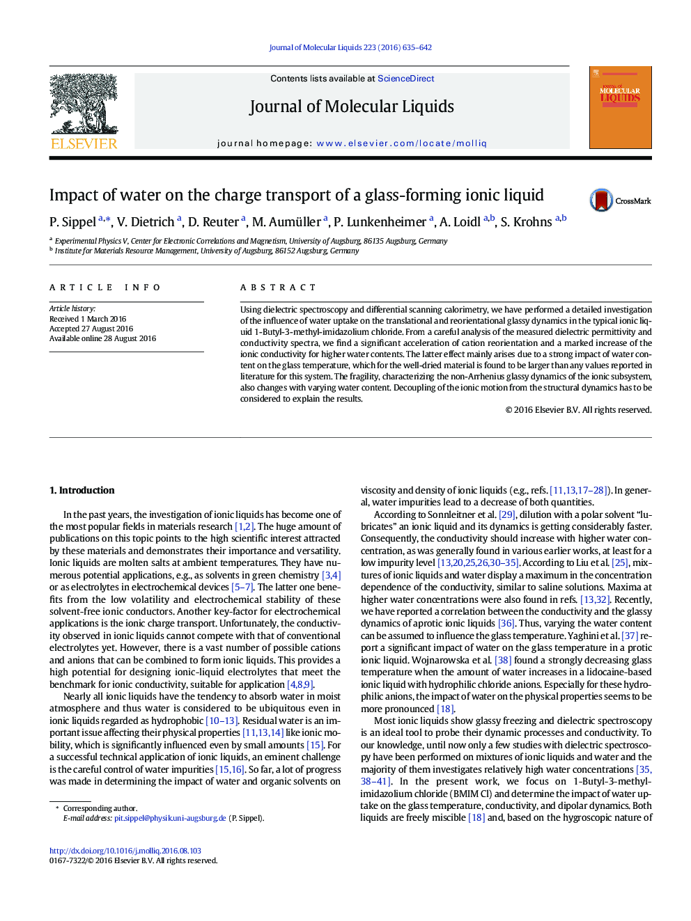 Impact of water on the charge transport of a glass-forming ionic liquid