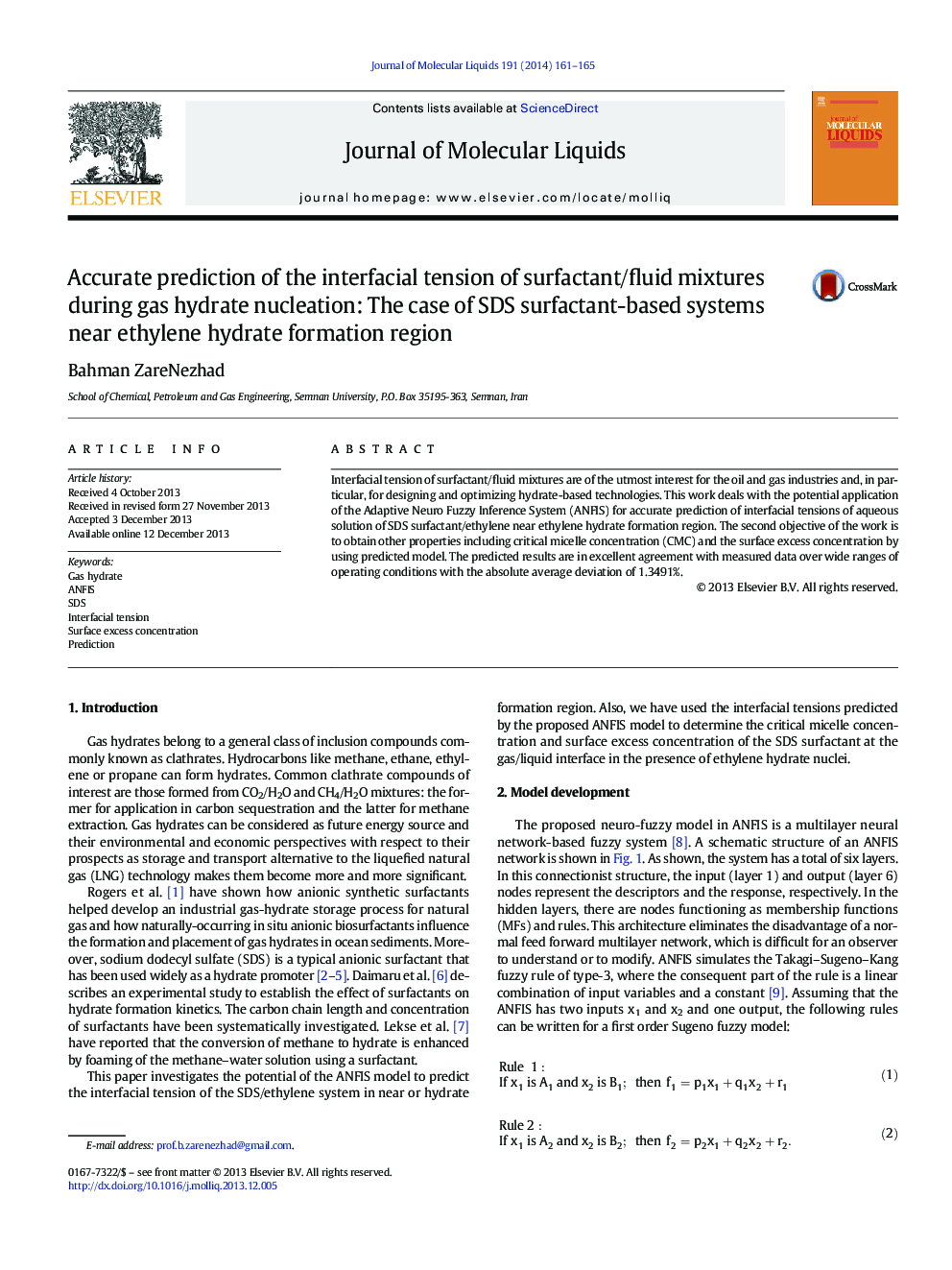 Accurate prediction of the interfacial tension of surfactant/fluid mixtures during gas hydrate nucleation: The case of SDS surfactant-based systems near ethylene hydrate formation region