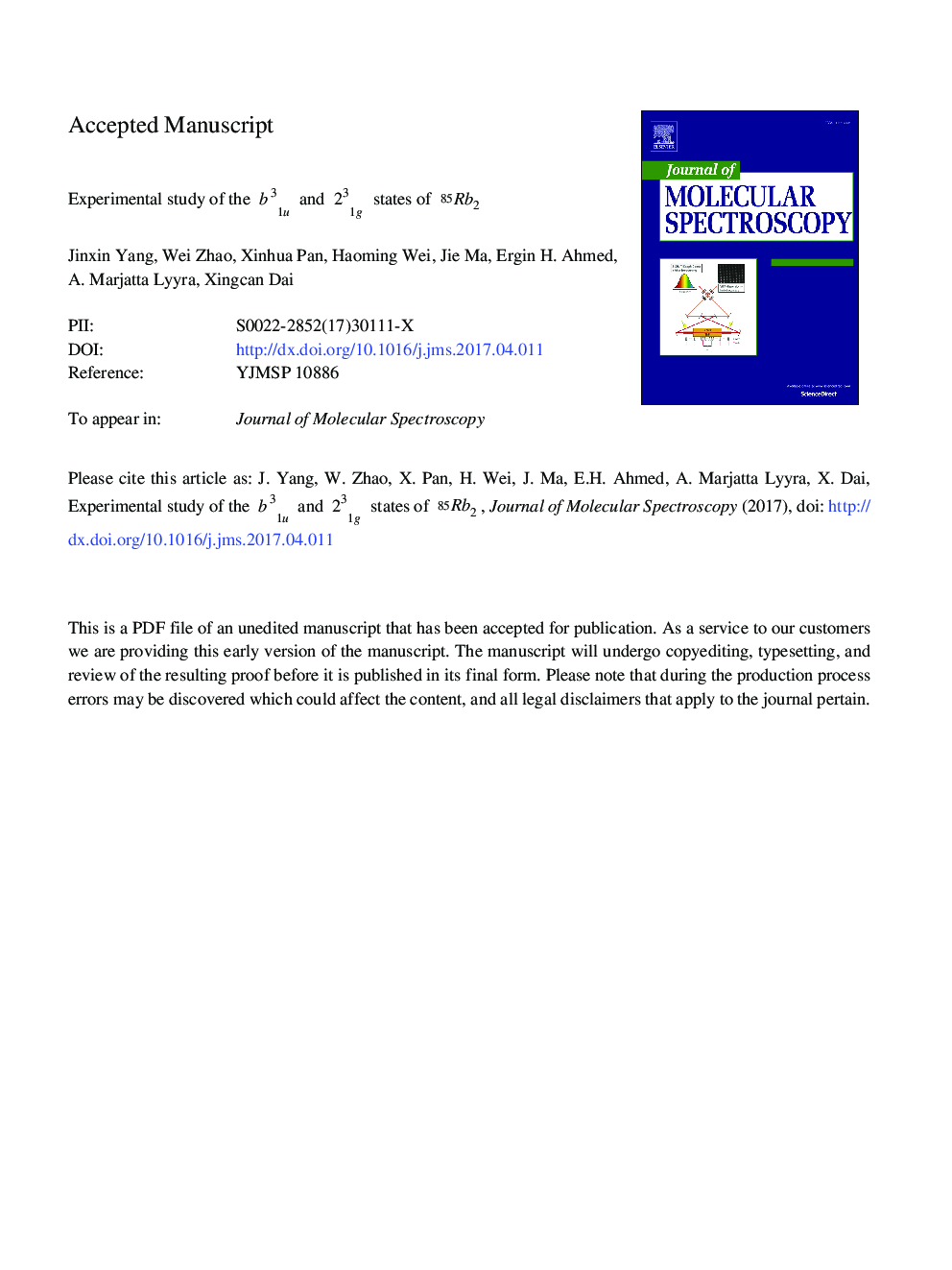 Experimental study of the b3Î 1u and 23Î 1g states of 85Rb2