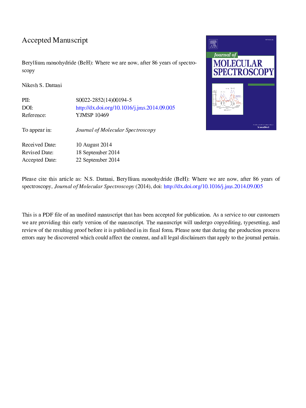 Beryllium monohydride (BeH): Where we are now, after 86Â years of spectroscopy