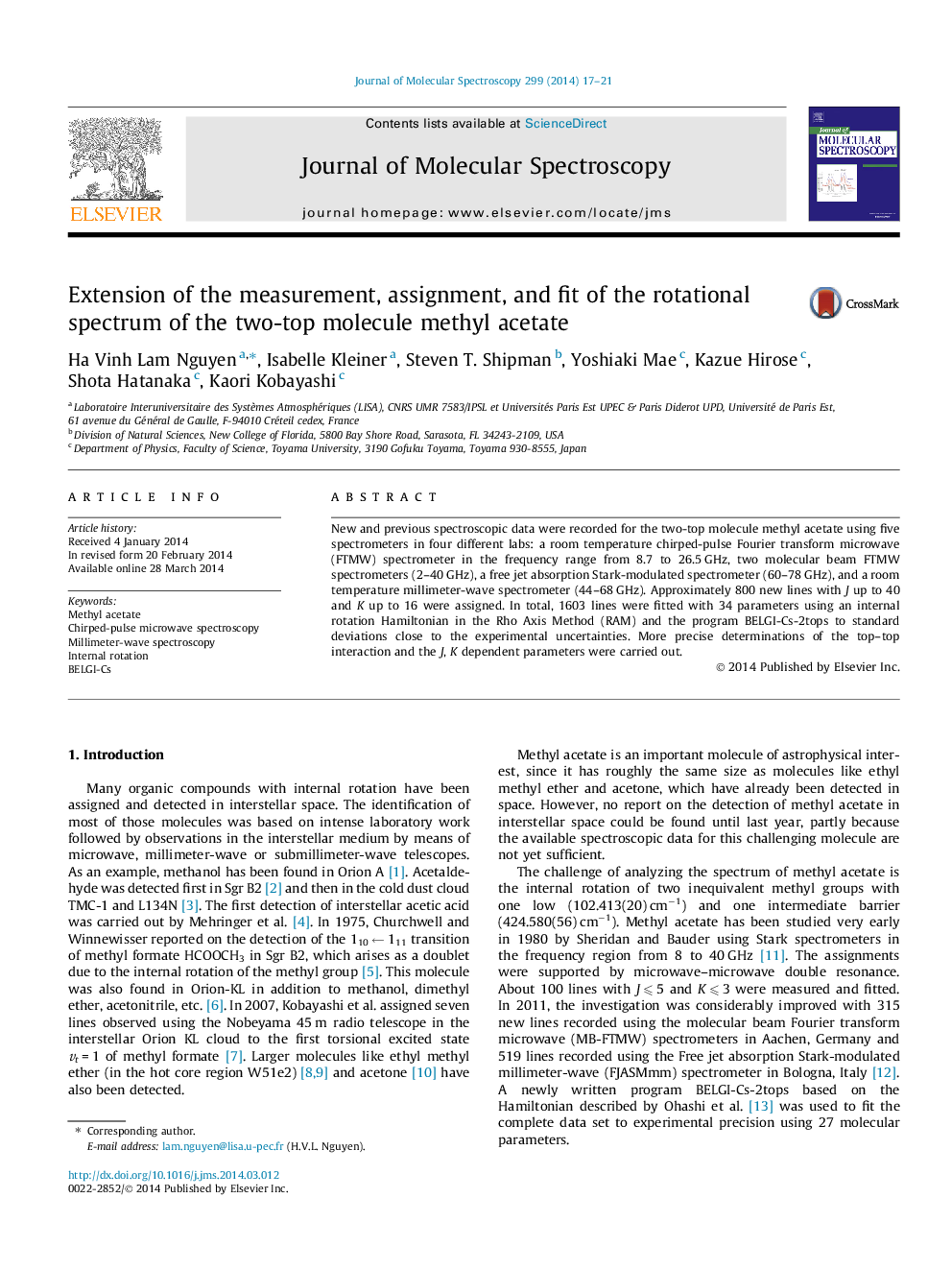 Extension of the measurement, assignment, and fit of the rotational spectrum of the two-top molecule methyl acetate