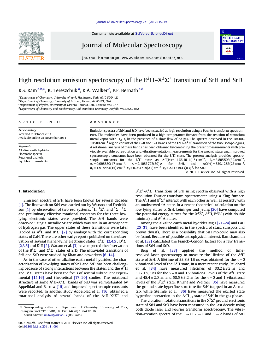 High resolution emission spectroscopy of the E2Î -X2Î£+ transition of SrH and SrD