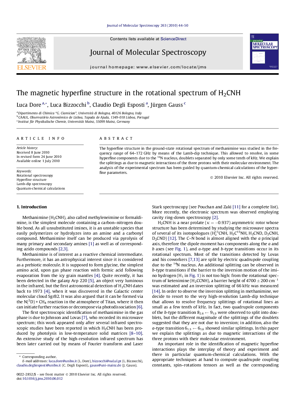 The magnetic hyperfine structure in the rotational spectrum of H2CNH