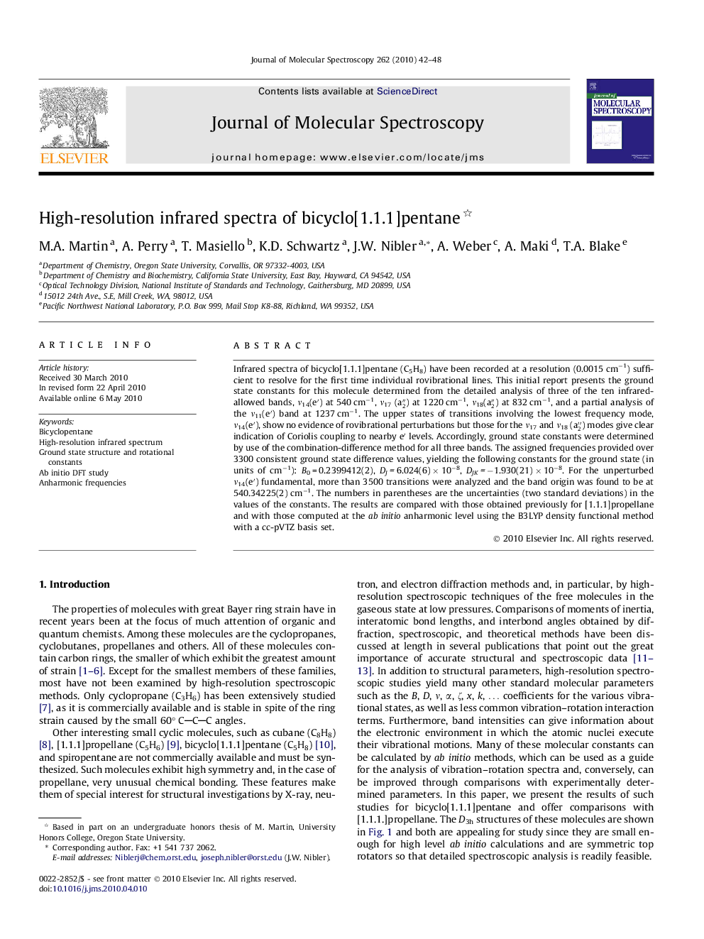 High-resolution infrared spectra of bicyclo[1.1.1]pentane