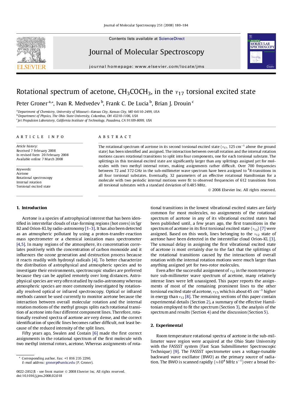 Rotational spectrum of acetone, CH3COCH3, in the Î½17 torsional excited state