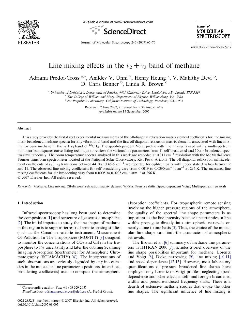 Line mixing effects in the Î½2Â +Â Î½3 band of methane