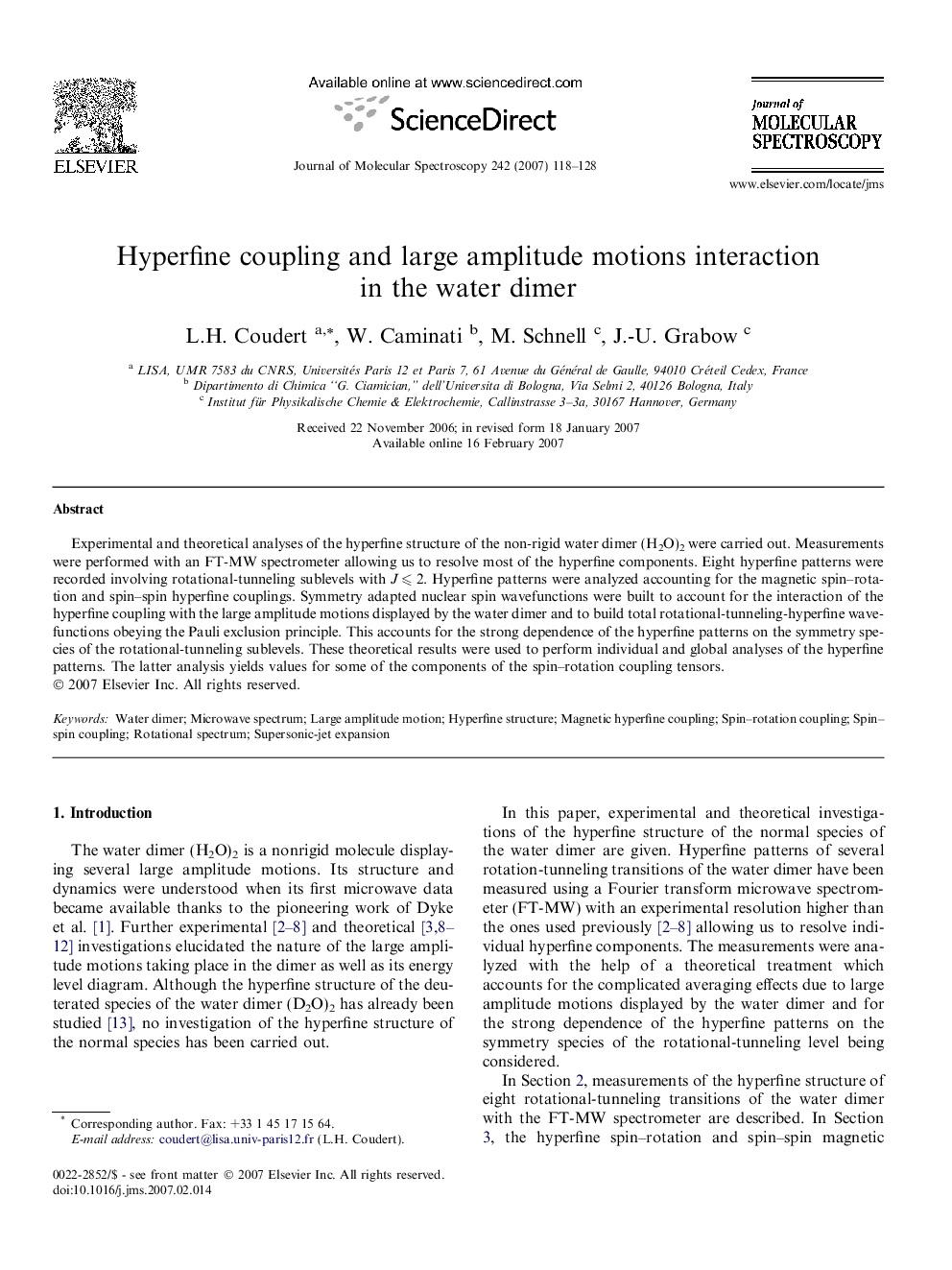 Hyperfine coupling and large amplitude motions interaction in the water dimer