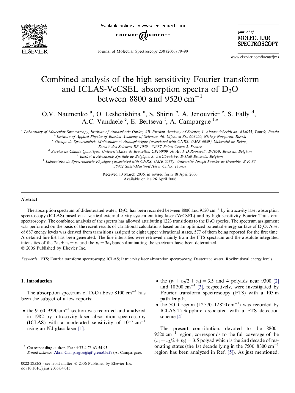 Combined analysis of the high sensitivity Fourier transform and ICLAS-VeCSEL absorption spectra of D2O between 8800 and 9520Â cmâ1