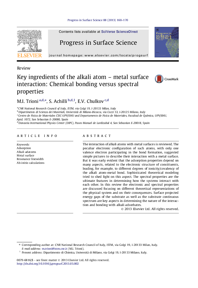 Key ingredients of the alkali atom - metal surface interaction: Chemical bonding versus spectral properties