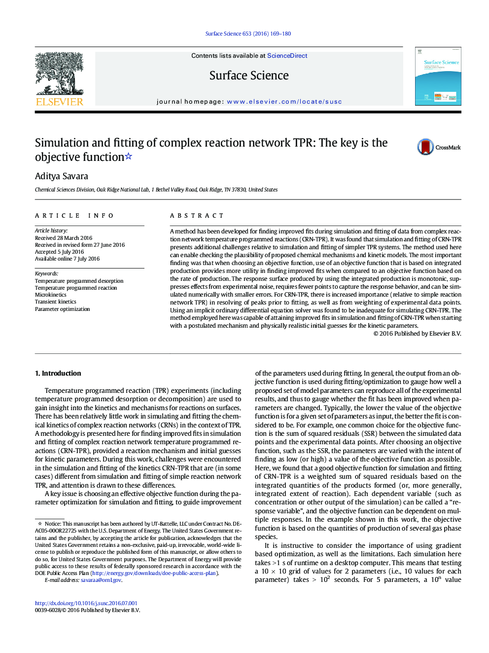 Simulation and fitting of complex reaction network TPR: The key is the objective function