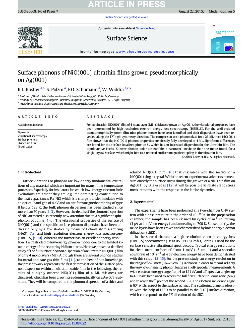 Surface phonons of NiO(001) ultrathin films grown pseudomorphically on Ag(001)