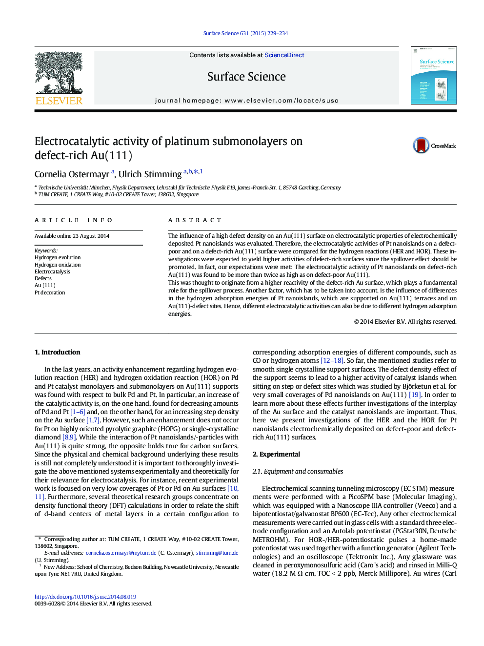 Electrocatalytic activity of platinum submonolayers on defect-rich Au(111)