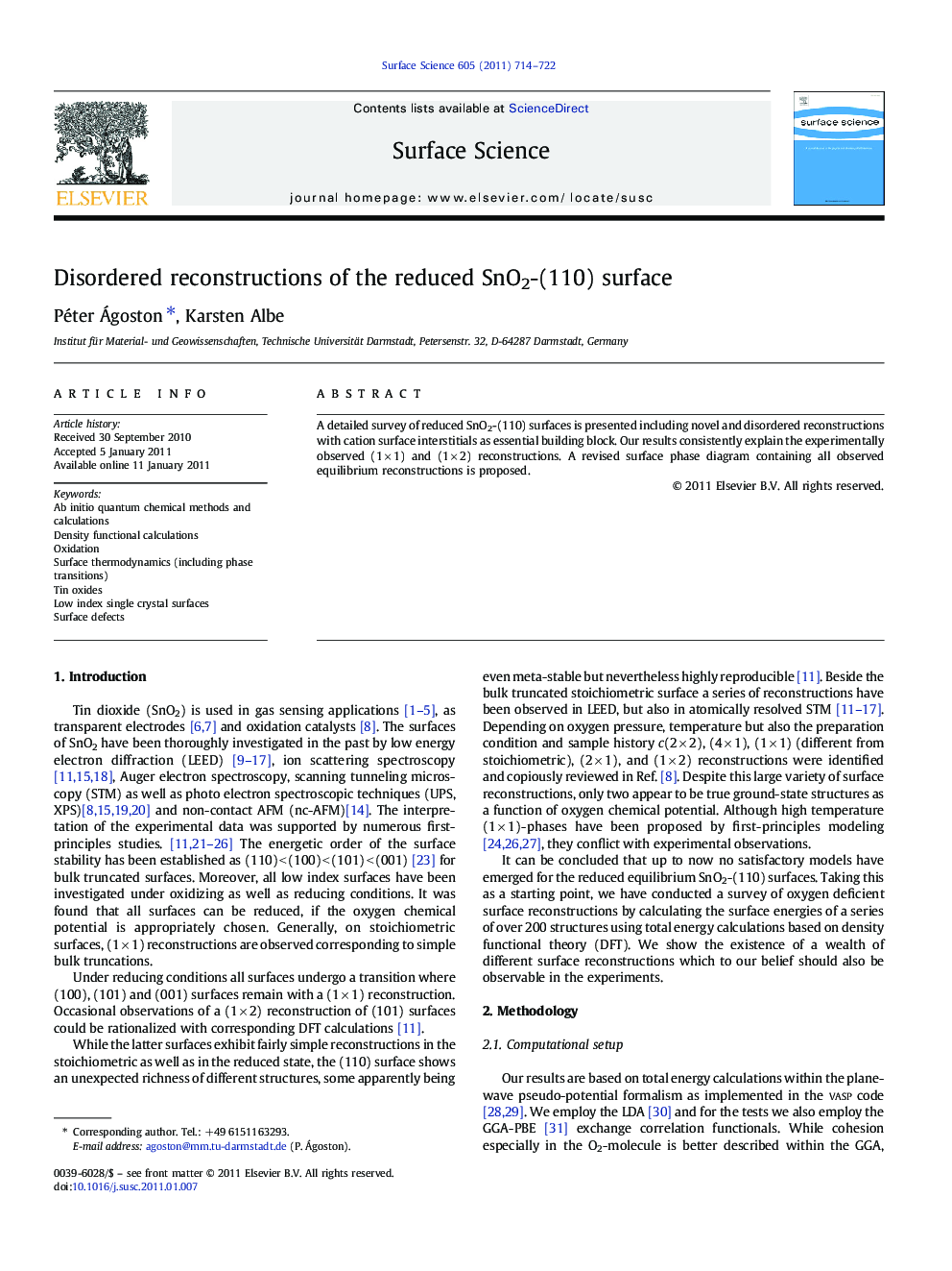 Disordered reconstructions of the reduced SnO2-(110) surface