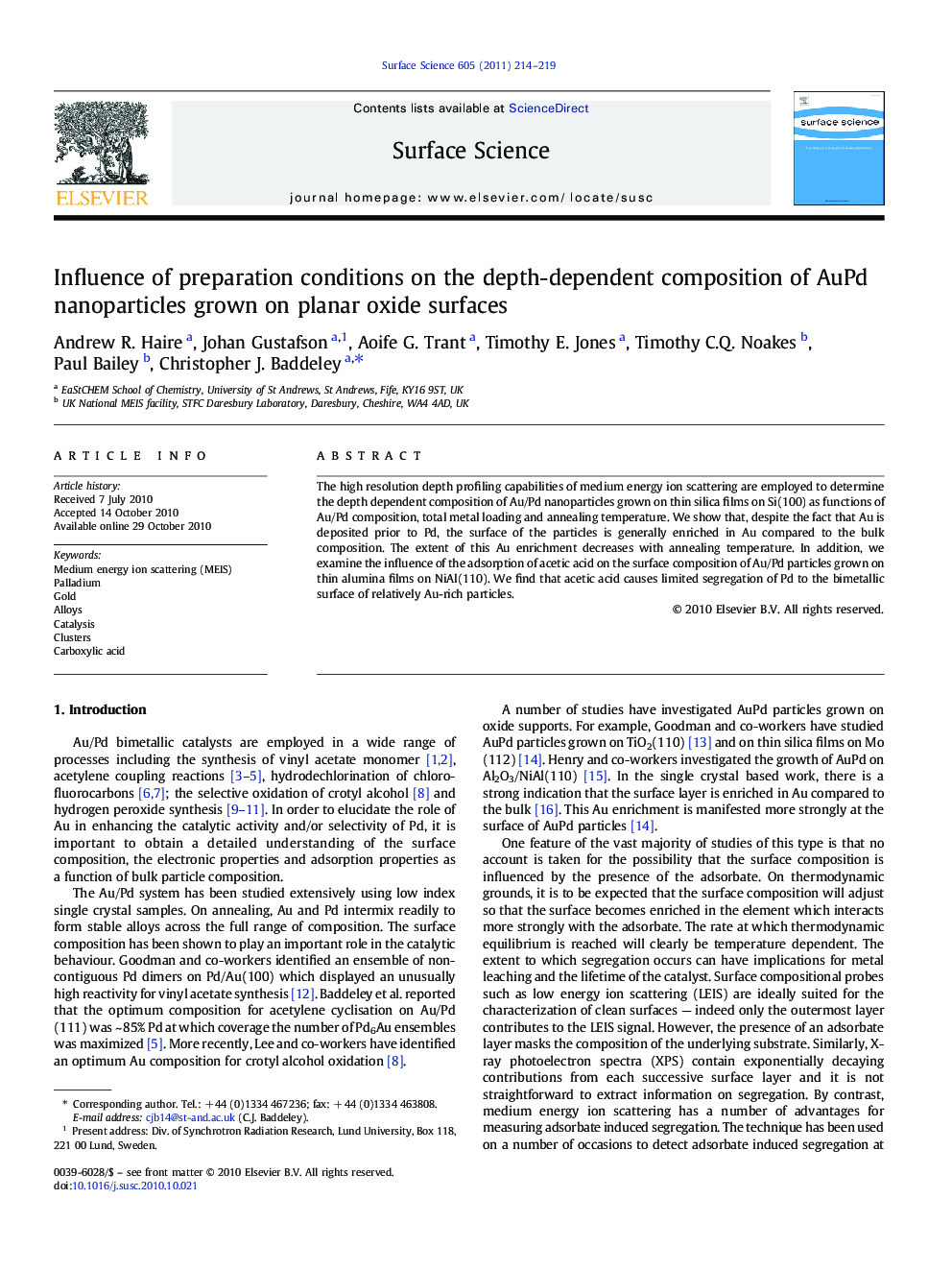 Influence of preparation conditions on the depth-dependent composition of AuPd nanoparticles grown on planar oxide surfaces