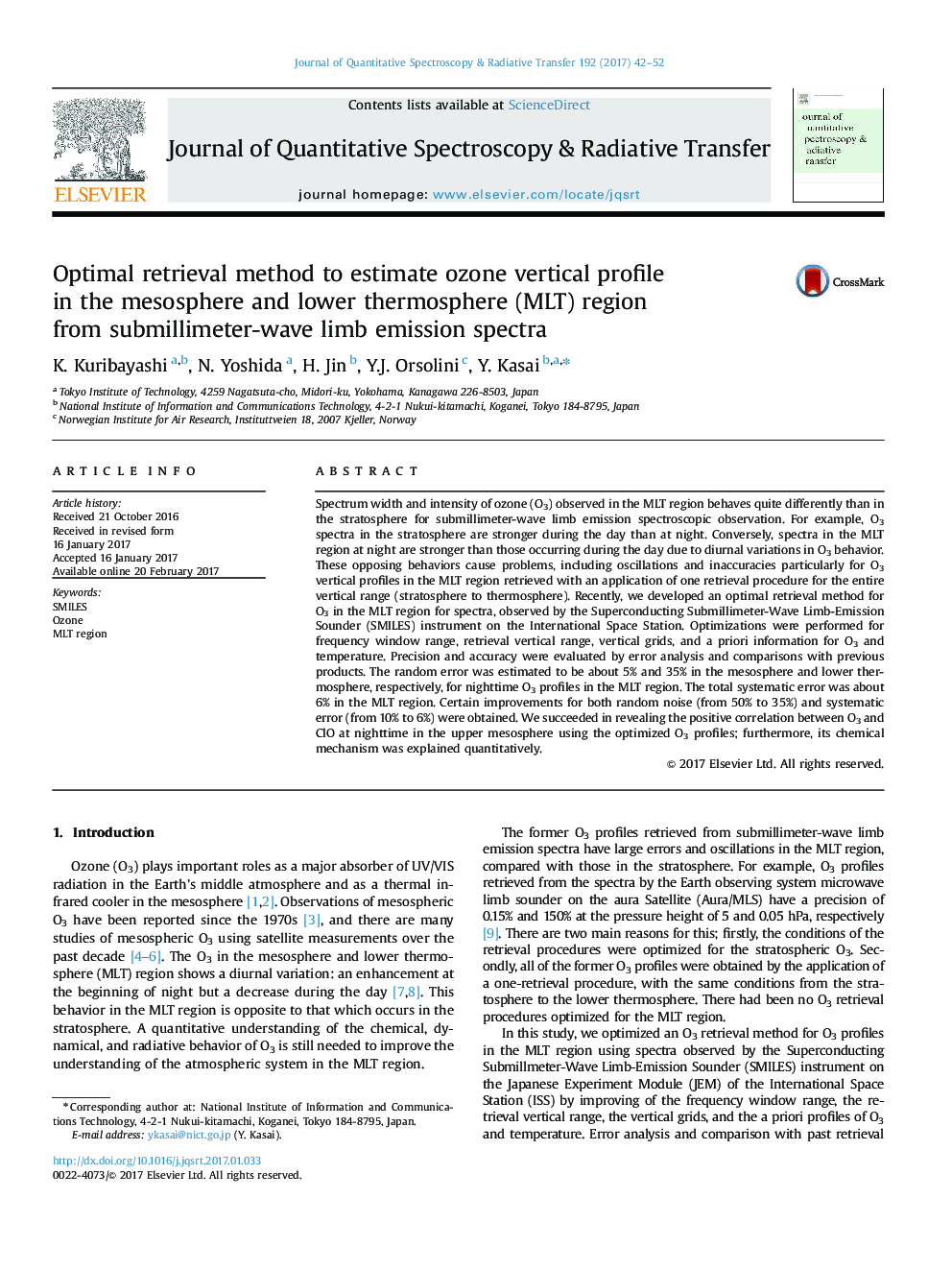 Optimal retrieval method to estimate ozone vertical profile in the mesosphere and lower thermosphere (MLT) region from submillimeter-wave limb emission spectra