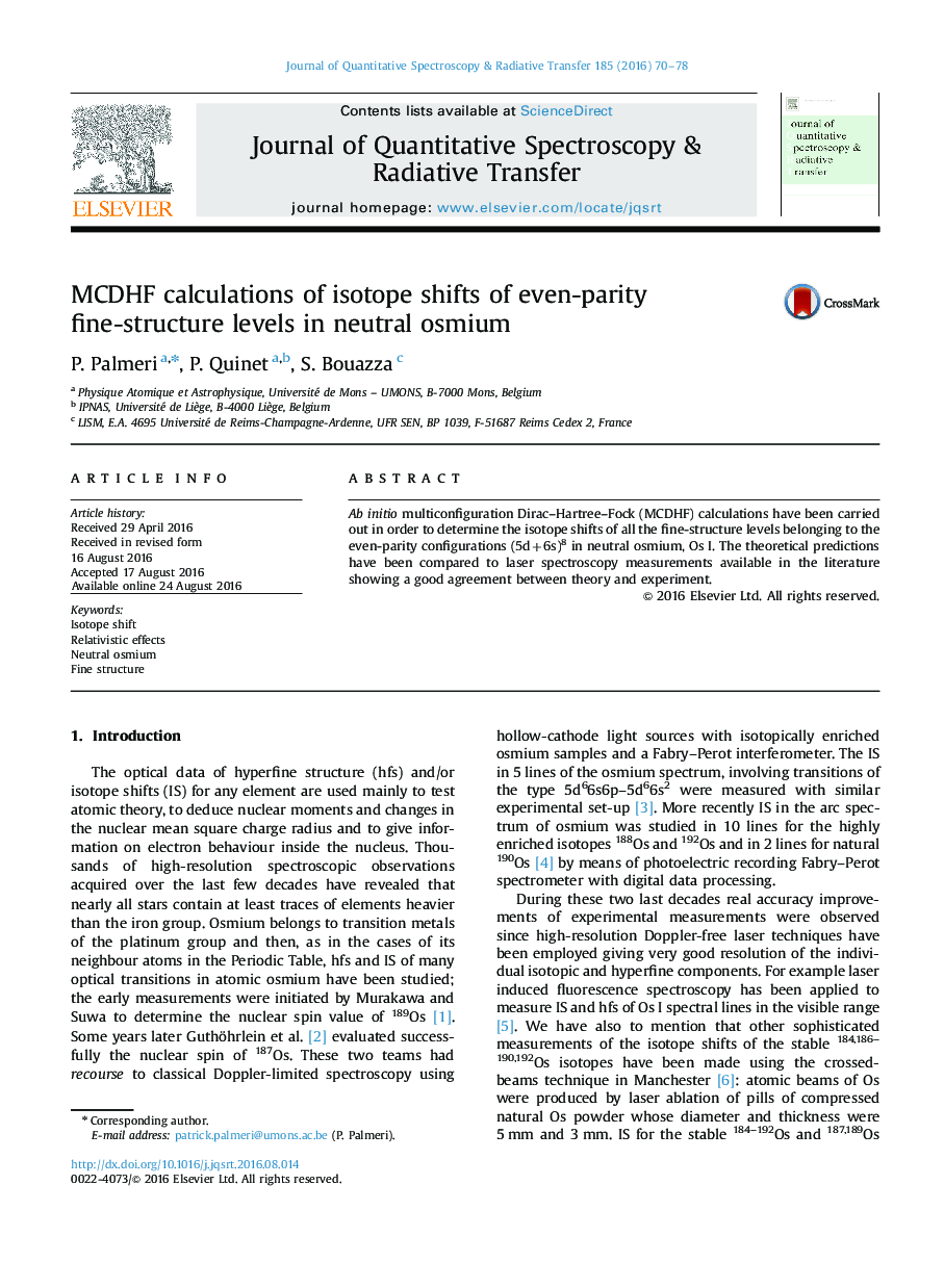 MCDHF calculations of isotope shifts of even-parity fine-structure levels in neutral osmium