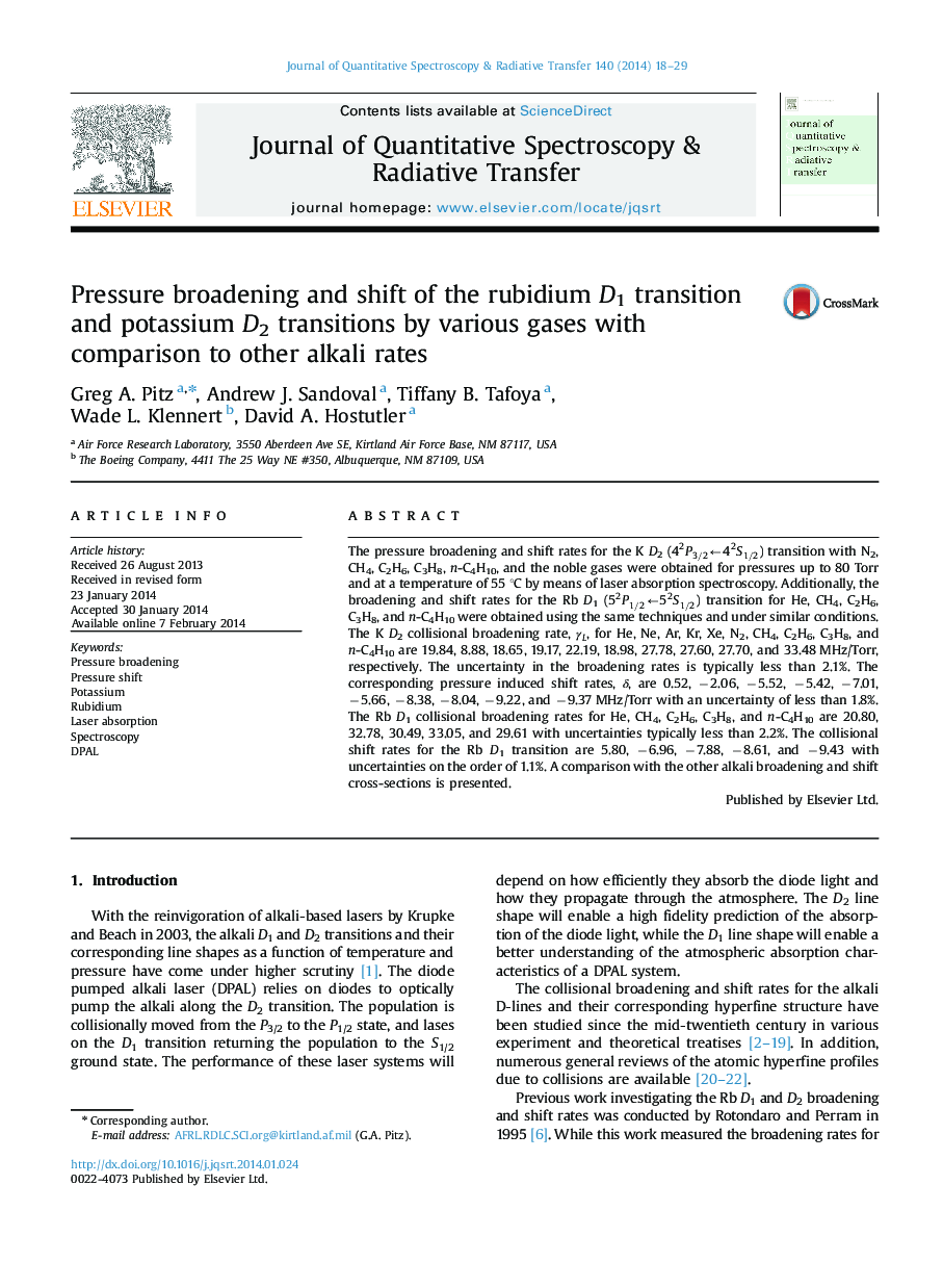 Pressure broadening and shift of the rubidium D1 transition and potassium D2 transitions by various gases with comparison to other alkali rates