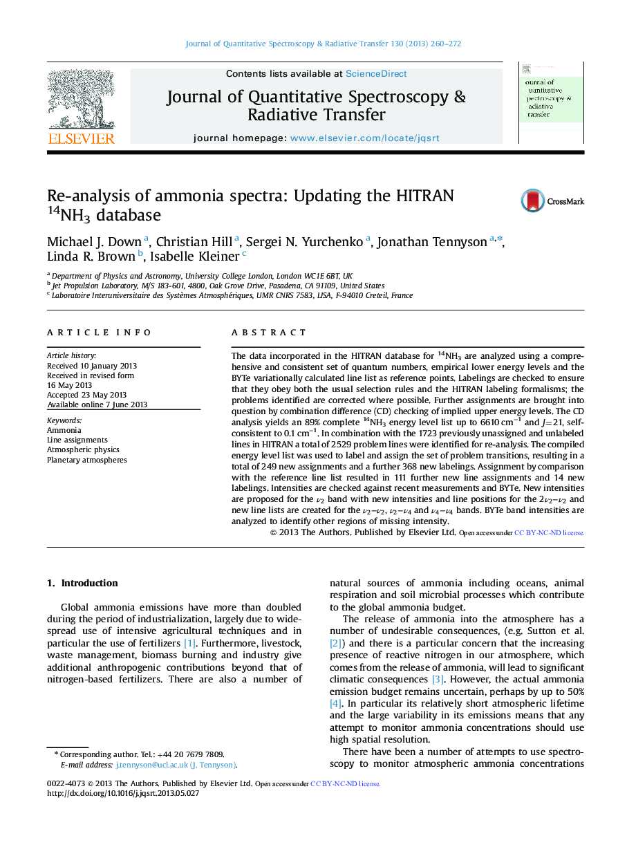 Re-analysis of ammonia spectra: Updating the HITRAN 14NH3 database