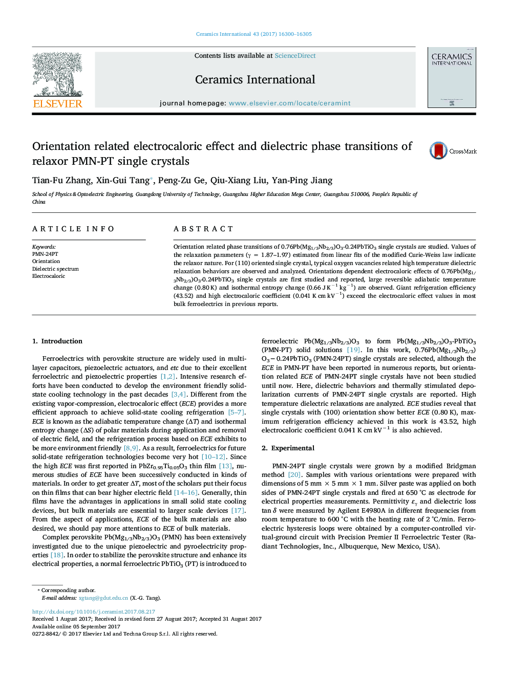 Orientation related electrocaloric effect and dielectric phase transitions of relaxor PMN-PT single crystals