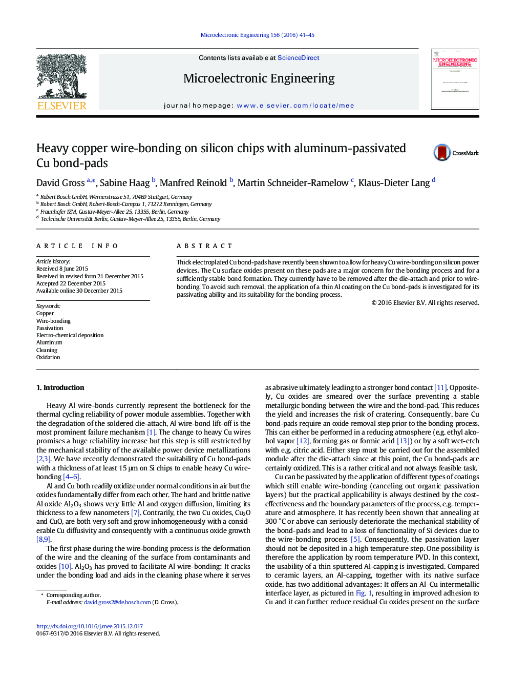 Heavy copper wire-bonding on silicon chips with aluminum-passivated Cu bond-pads