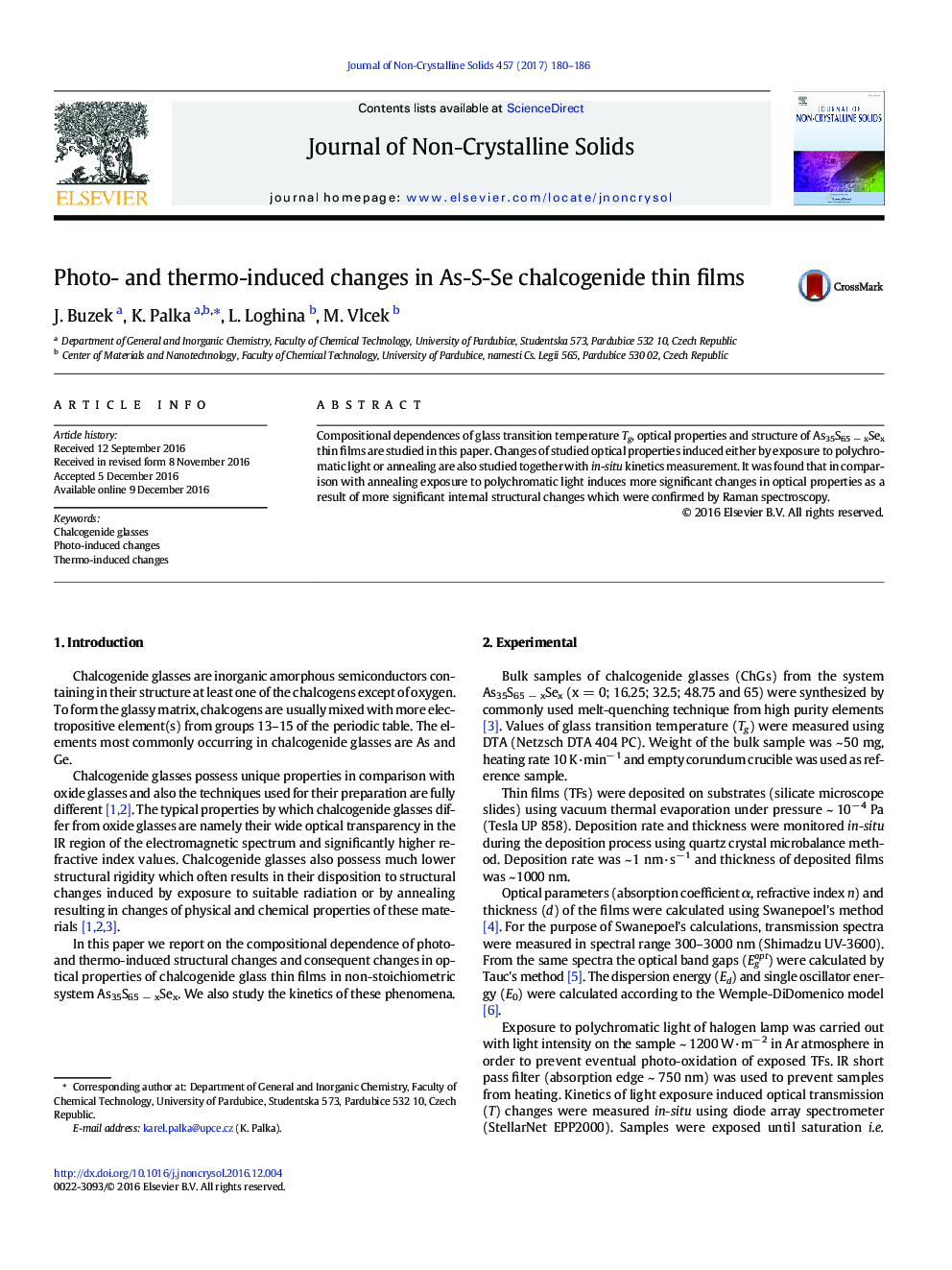 Photo- and thermo-induced changes in As-S-Se chalcogenide thin films
